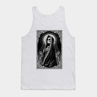 Santa Calavera Mexicana Tank Top